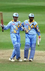 Sourav Ganguly and Rahul Dravid